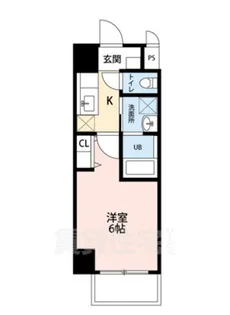 サムパティーク山科【2階】の間取り
