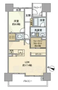エルグランデ笠寺駅前【5階】の間取り