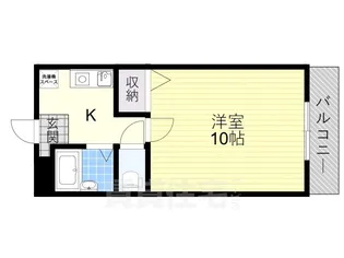 暁21 1号館【1階】の間取り