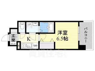 レジュールアッシュ淡路駅前【2階】の間取り