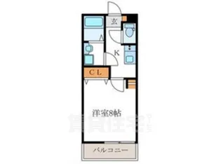 NEXT LIFE 太秦野元【3階】の間取り
