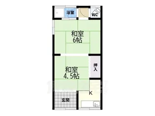 メゾン北新町【2階】の間取り