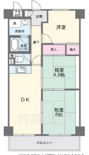リブラン新北野【3階】の間取り