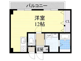 ラ メゾン ミュー【5階】の間取り