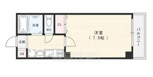 eze御所南【4階】の間取り