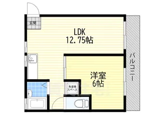 日精マンション【4階】の間取り
