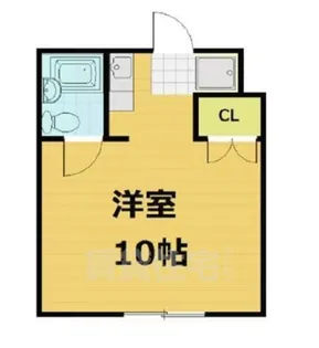 コクーン三条大宮【1階】の間取り
