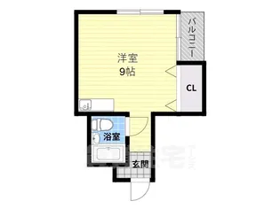 メゾンD【3階】の間取り