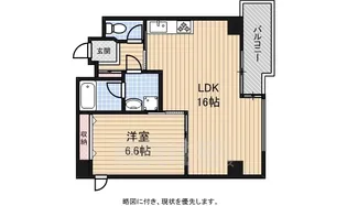 プロシード桜ノ宮【4階】の間取り