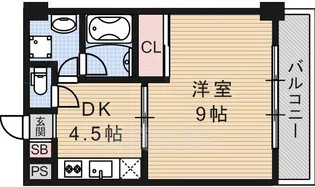 アクアヒルズ【5階】の間取り