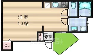 セゾン藤森【3階】の間取り