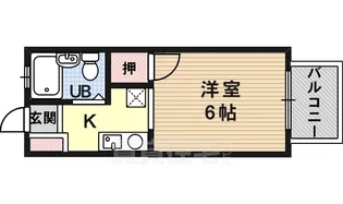 エステート松原1【2階】の間取り