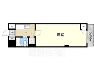 チサンマンション第7新大阪【11階】の間取り