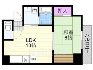 メゾンアンピエール【505号室】の間取り