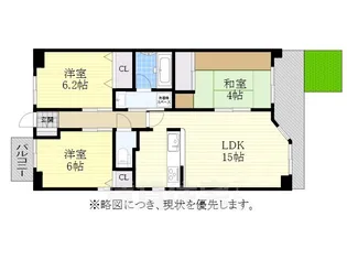 Anniversary Teikoku【1階】の間取り