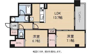 京まちなか湖月【2階】の間取り