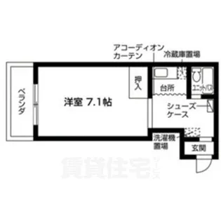コートハウス大西【3階】の間取り