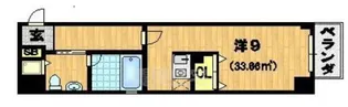 SHICATA ONZE BLDG【9階】の間取り