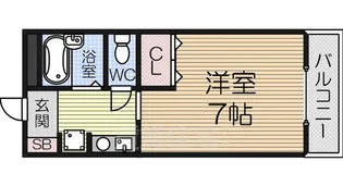 ウィズコート【3階】の間取り