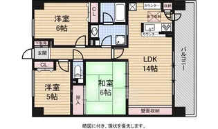 レジオン城東・野江【2階】の間取り