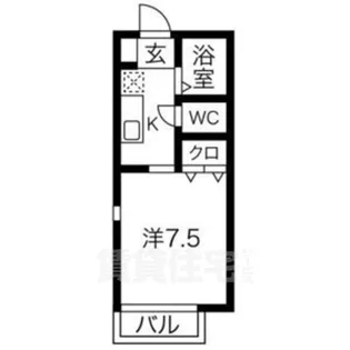 ファインフォーリスト【1階】の間取り
