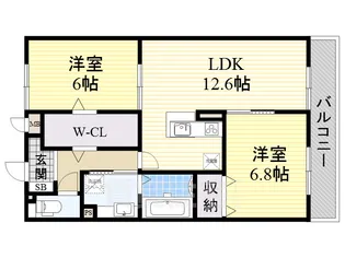オリーヴ【3階】の間取り