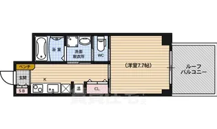 「ルミノーサ三条小川」【2階】の間取り