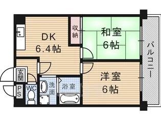 ポルテ・やました【5階】の間取り