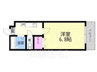 フラッツ7【2階】の間取り