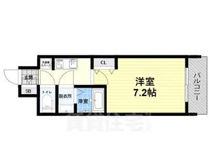 フレシール昭和通【507号室】の間取り