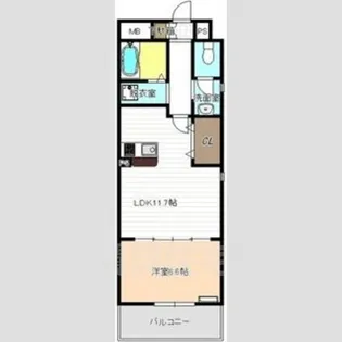 despacio【3階】の間取り