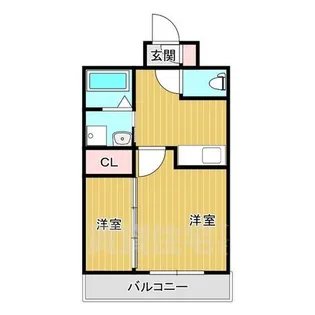 カーサフォルトゥナート羽曳野1【3階】の間取り