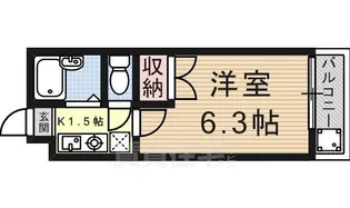 ヴィラ樅の木【3階】の間取り