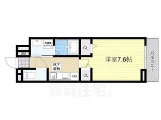 アロッジオ瀬田【1階】の間取り