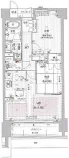 イーグルコート三条京阪【6階】の間取り