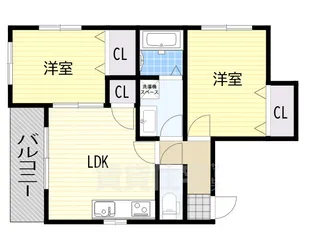 グッドサンライズ浜口【3階】の間取り