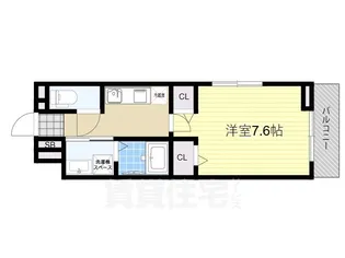 アロッジオ瀬田【2階】の間取り