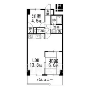 アーバン滝子【9階】の間取り