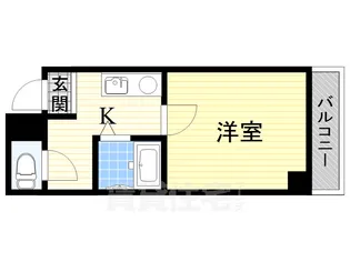 ハイツベレール【4階】の間取り