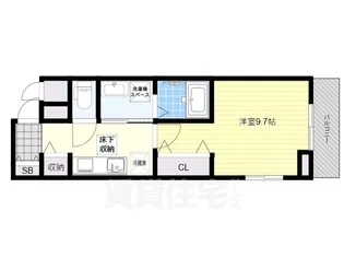 アロッジオ瀬田【3階】の間取り