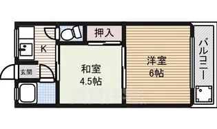 三和荘【2階】の間取り