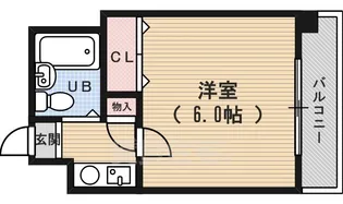 Ms FLATS【2階】の間取り