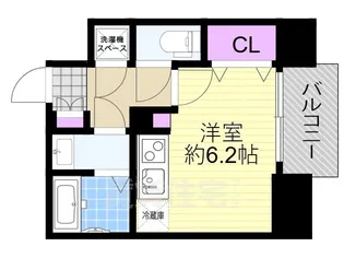 ファーストフィオーレ塚本ウェルビング【6階】の間取り