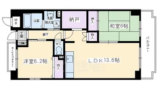 MNS千本【1階】の間取り