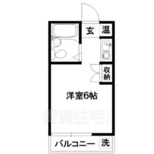 ハートイン洲山町【3階】の間取り