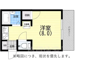 ハイツ蓮池【2階】の間取り