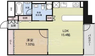 レジディア東桜2【6階】の間取り