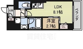 ポルタニグラ大須【3階】の間取り