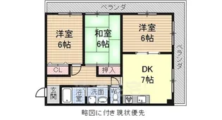 サンロード曽根【301号室】の間取り