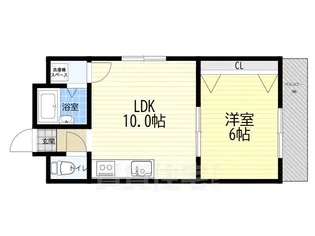 さんさん美章園【2階】の間取り